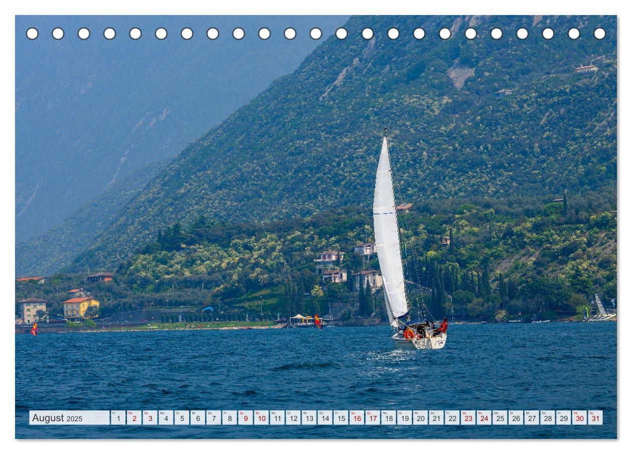 Bild: 9783435028856 | Unterwegs am Gardasee (Tischkalender 2025 DIN A5 quer), CALVENDO...