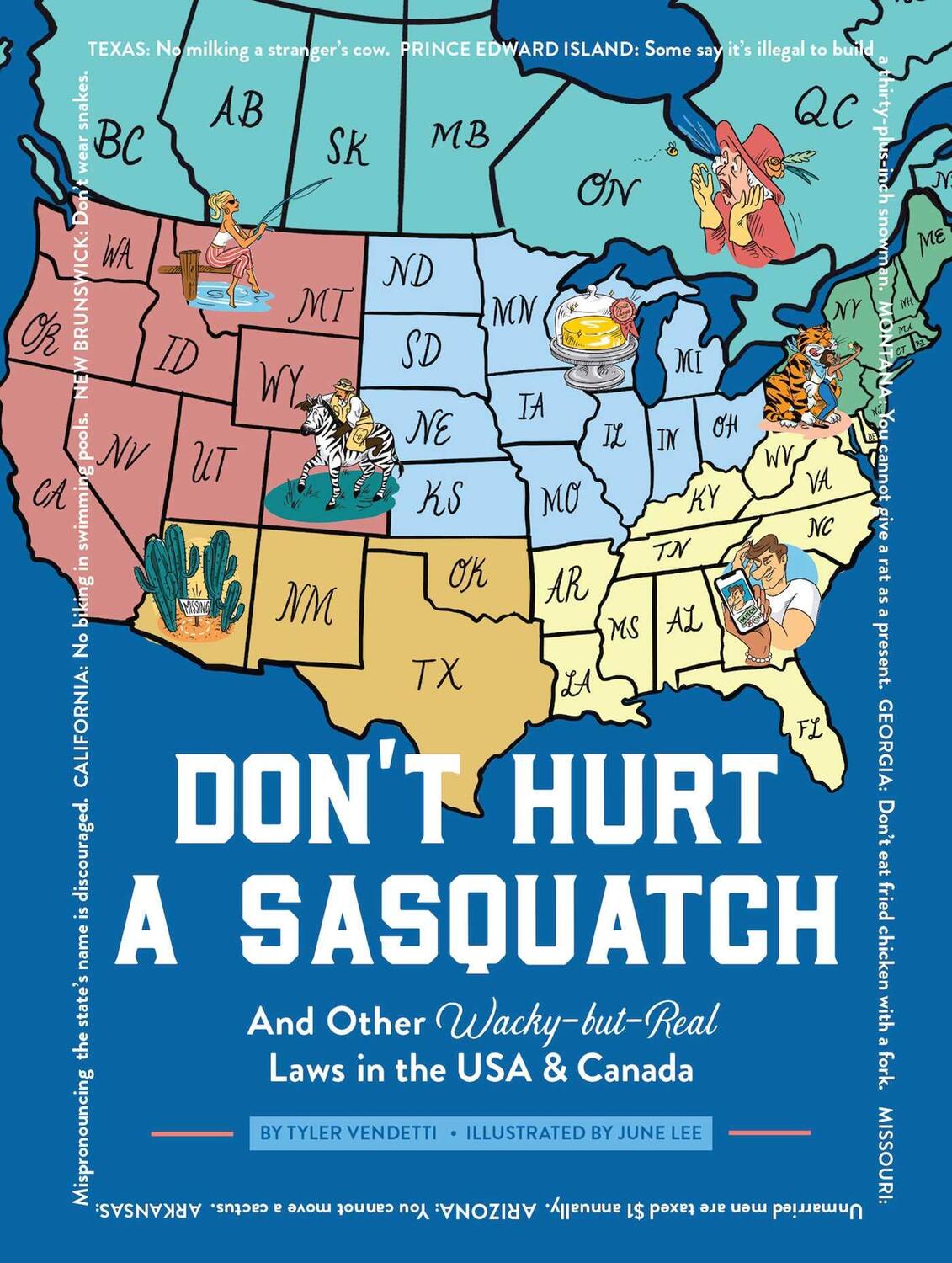 Cover: 9781951511159 | Don't Hurt a Sasquatch: And Other Wacky-But-Real Laws in the USA &...