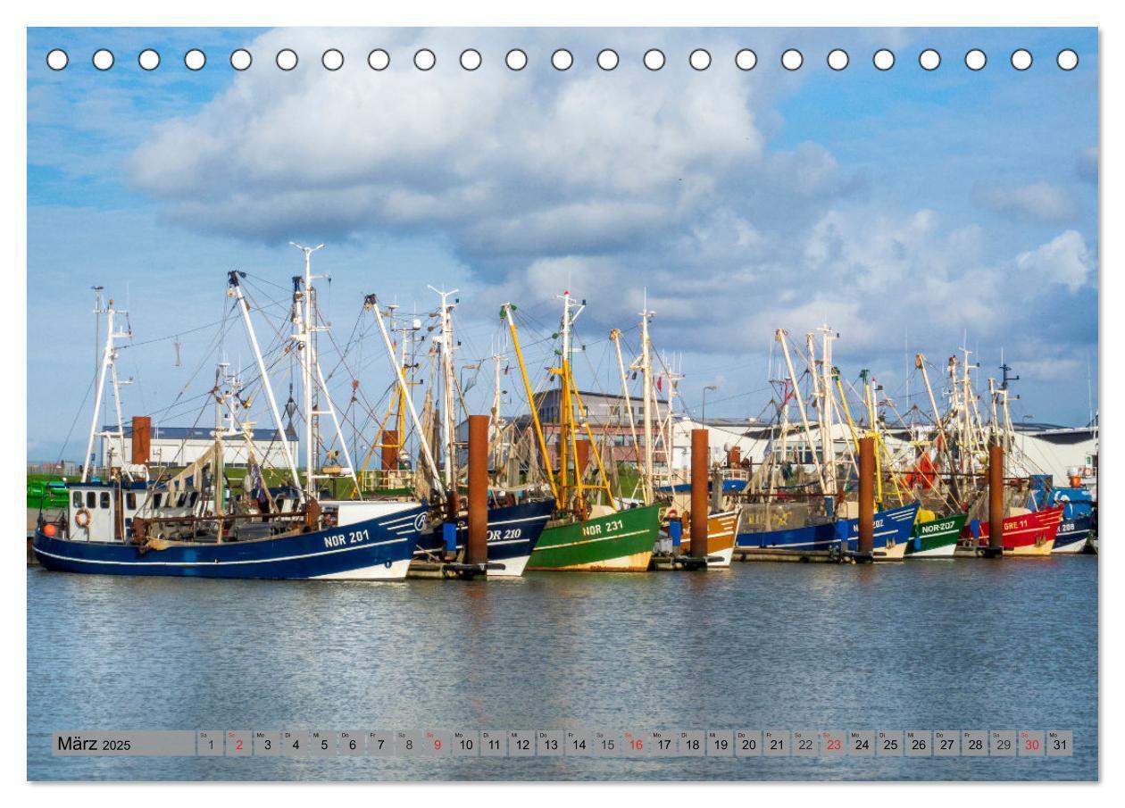 Bild: 9783435068272 | NORDDEICH-LIEBE (Tischkalender 2025 DIN A5 quer), CALVENDO...