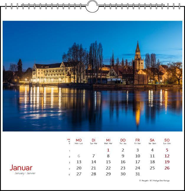 Bild: 9783861924104 | Konstanz 2025 | Postkarten-Tischkalender | verschiedene Fotografen