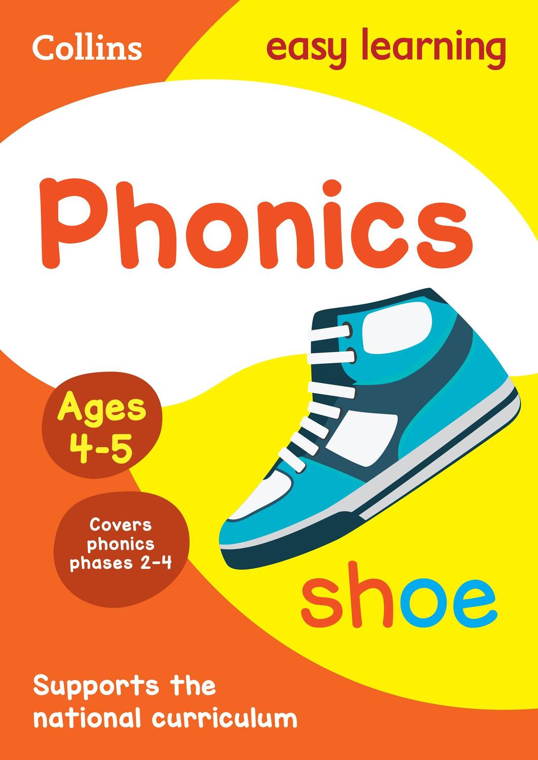 Cover: 9780008617936 | Phonics Ages 4-5 | Ideal for Home Learning | Collins Easy Learning