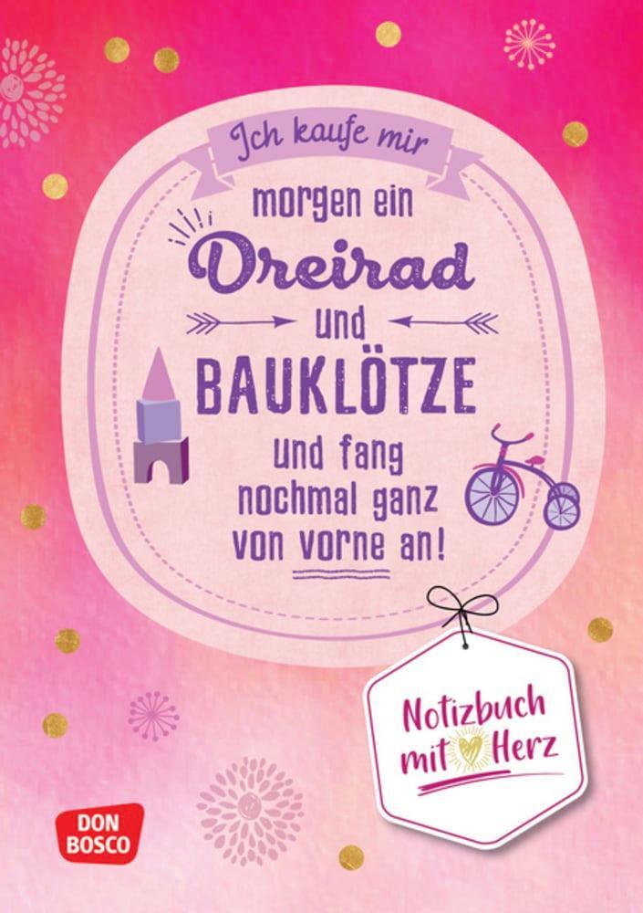 Cover: 4260179517709 | Notizbuch mit Herz | Taschenbuch | Kleine Helfer im Kita-Alltag | 2021