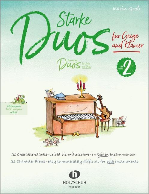 Cover: 9783864341120 | Starke Duos 2 - für Geige und Klavier | Broschüre | Deutsch | 2019
