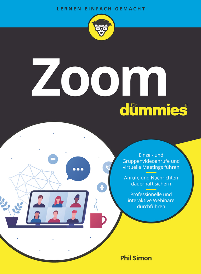 Cover: 9783527718399 | Zoom für Dummies | Phil Simon | Taschenbuch | 320 S. | Deutsch | 2021