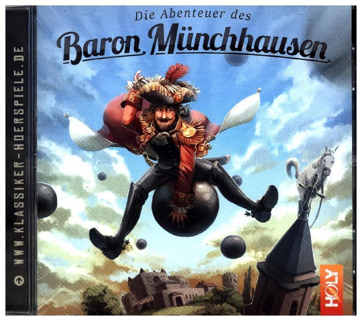 Cover: 9783939174189 | Die Abenteuer des Baron Münchhausen, 1 Audio-CD | Bürger (u. a.) | CD