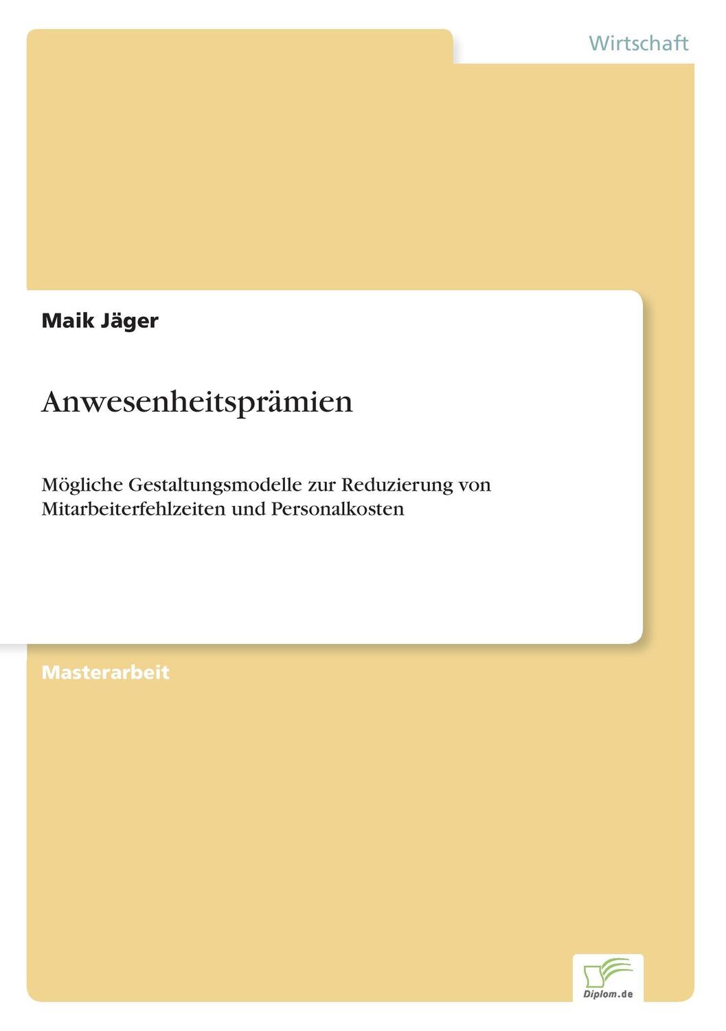 Cover: 9783956366864 | Anwesenheitsprämien | Maik Jäger | Taschenbuch | Paperback | 92 S.