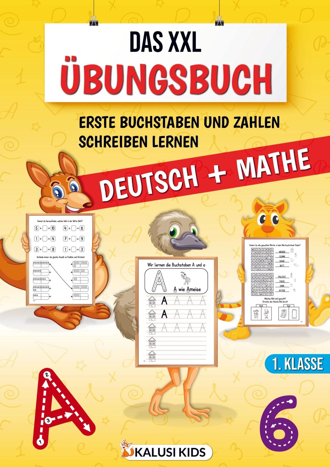 Cover: 9789403713632 | Das XXL Übungsbuch 1. Klasse | Kalusi Kids | Taschenbuch | Paperback