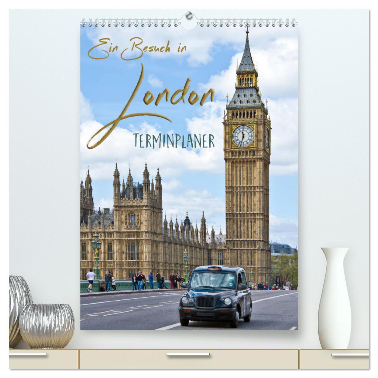 Cover: 9783383340031 | Ein Besuch in London / Terminplaner (hochwertiger Premium...