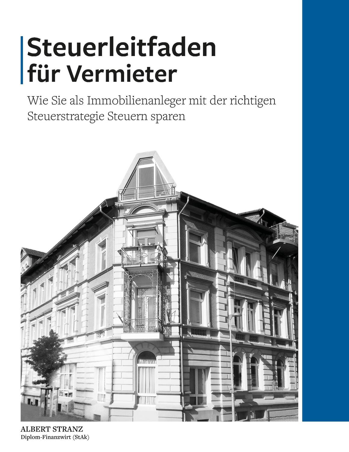 Cover: 9783739220864 | Steuerleitfaden für Vermieter | Albert Stranz | Taschenbuch | 2016