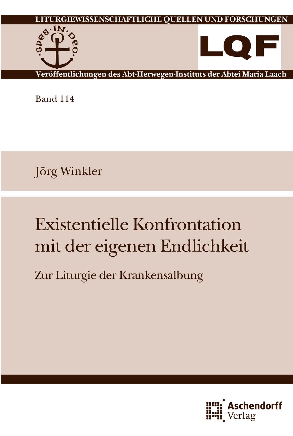 Cover: 9783402112908 | Existentielle Konfrontation mit der eigenen Endlichkeit | Jörg Winkler