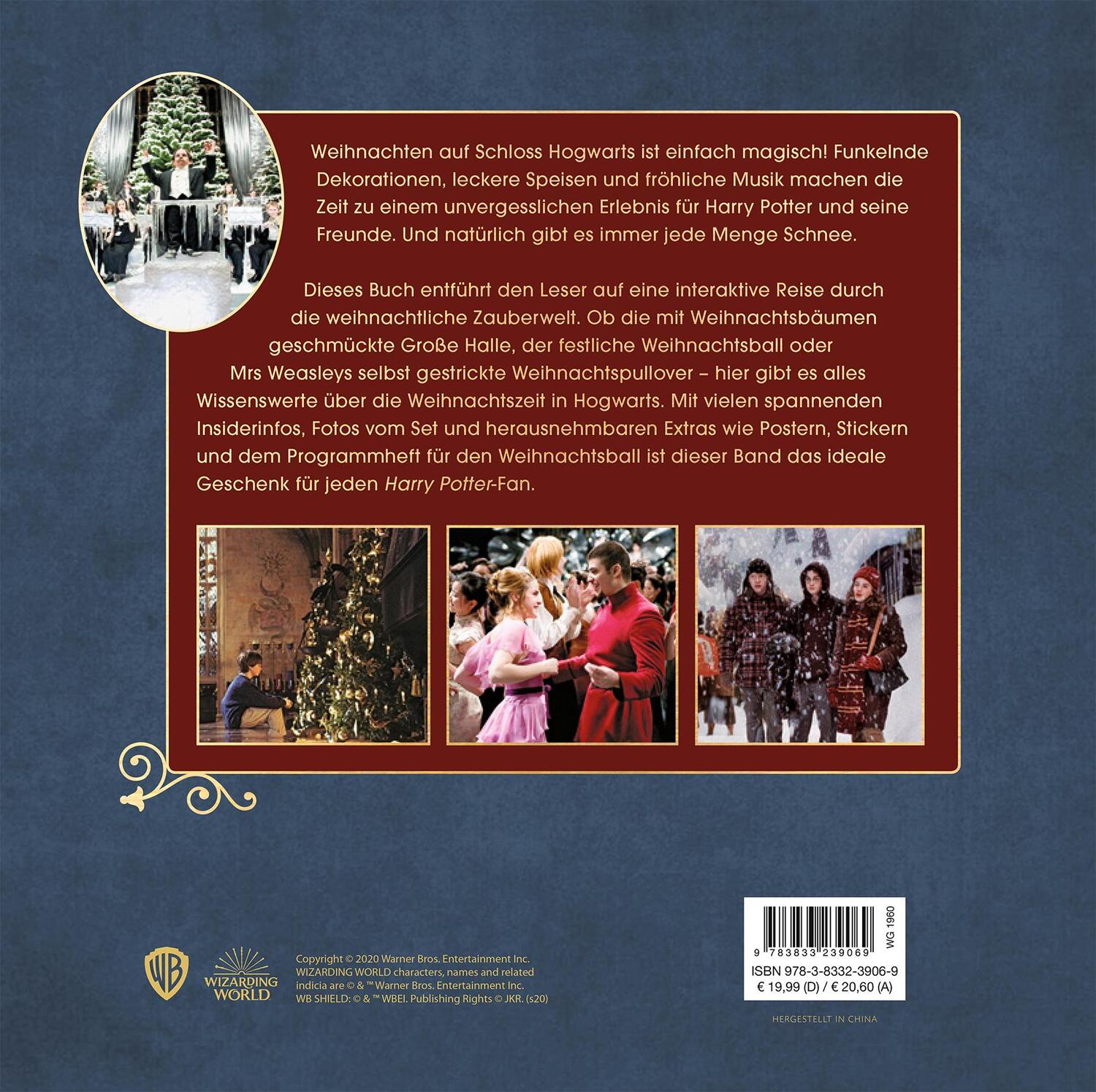 Rückseite: 9783833239069 | Harry Potter: Weihnachten in der Zauberwelt - Das Handbuch zu den...