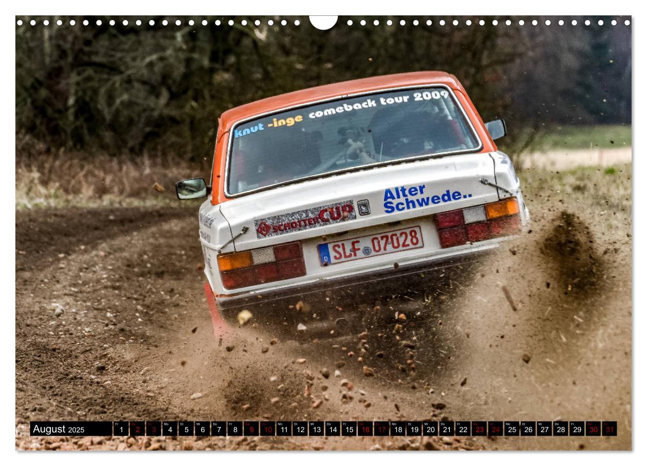 Bild: 9783435410354 | SCHNELL! AUTHENTISCH! MITTENDRIN! - RALLYE! (Wandkalender 2025 DIN...