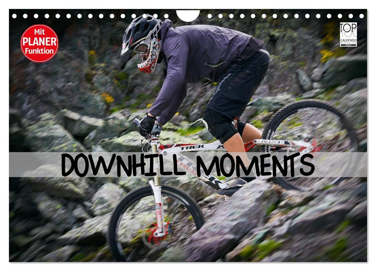 Cover: 9783675582002 | Downhill Moments (Wandkalender 2024 DIN A4 quer), CALVENDO...