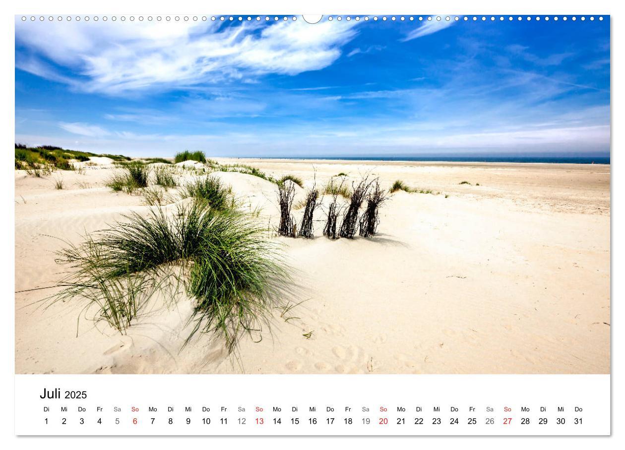 Bild: 9783435494200 | Borkum - Inselblicke (Wandkalender 2025 DIN A2 quer), CALVENDO...