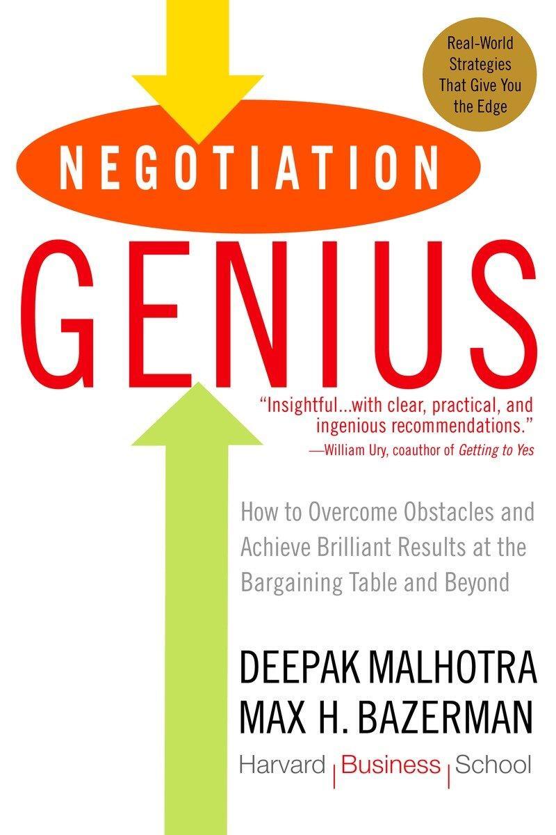 Cover: 9780553384116 | Negotiation Genius: How to Overcome Obstacles and Achieve Brilliant...