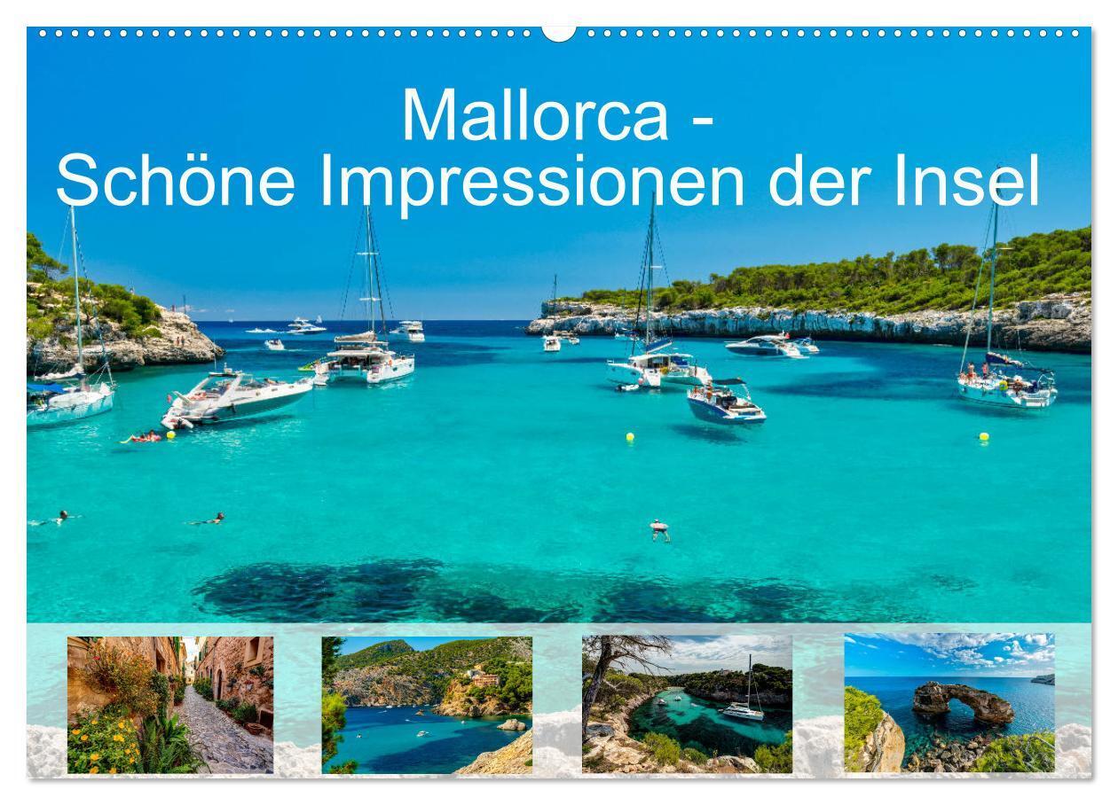 Cover: 9783383052439 | Mallorca - Schöne Impressionen der Insel (Wandkalender 2024 DIN A2...