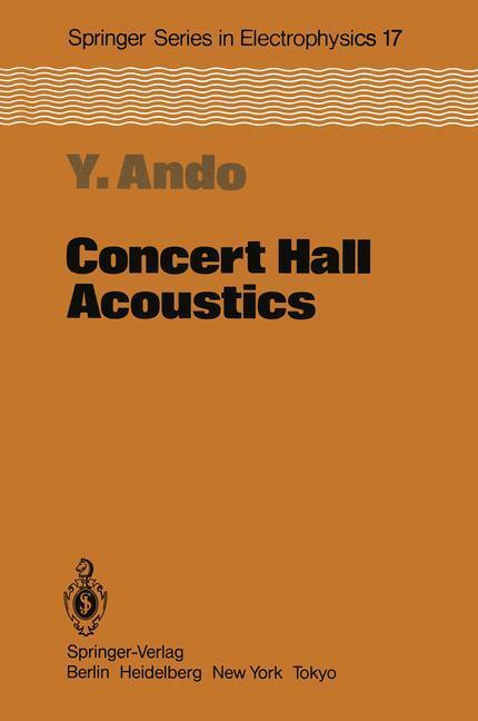 Cover: 9783642698125 | Concert Hall Acoustics | Yoichi Ando | Taschenbuch | Paperback | XII