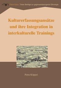 Cover: 9783831143856 | Kulturerfassungsansätze und ihre Integration in interkulturelle...