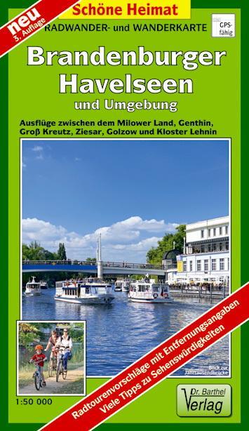 Cover: 9783895911033 | Brandenburger Havelseen und Umgebung 1 : 50 000. Radwander- und...