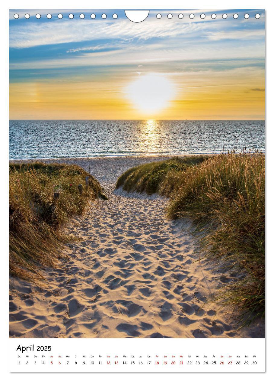 Bild: 9783435895724 | Bezauberndes Sylt (Wandkalender 2025 DIN A4 hoch), CALVENDO...