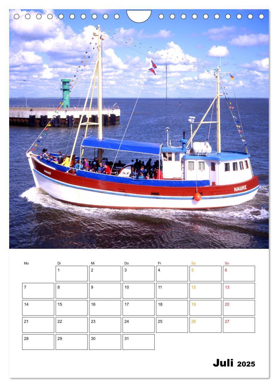 Bild: 9783435976621 | Vielseitiges Büsum (Wandkalender 2025 DIN A4 hoch), CALVENDO...