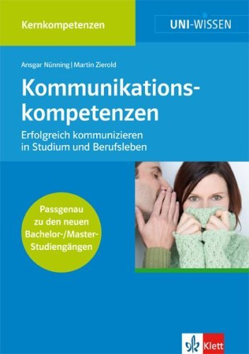 Cover: 9783129400029 | Uni Wissen Kommunikationskompetenzen | Ansgar Nünning | Taschenbuch