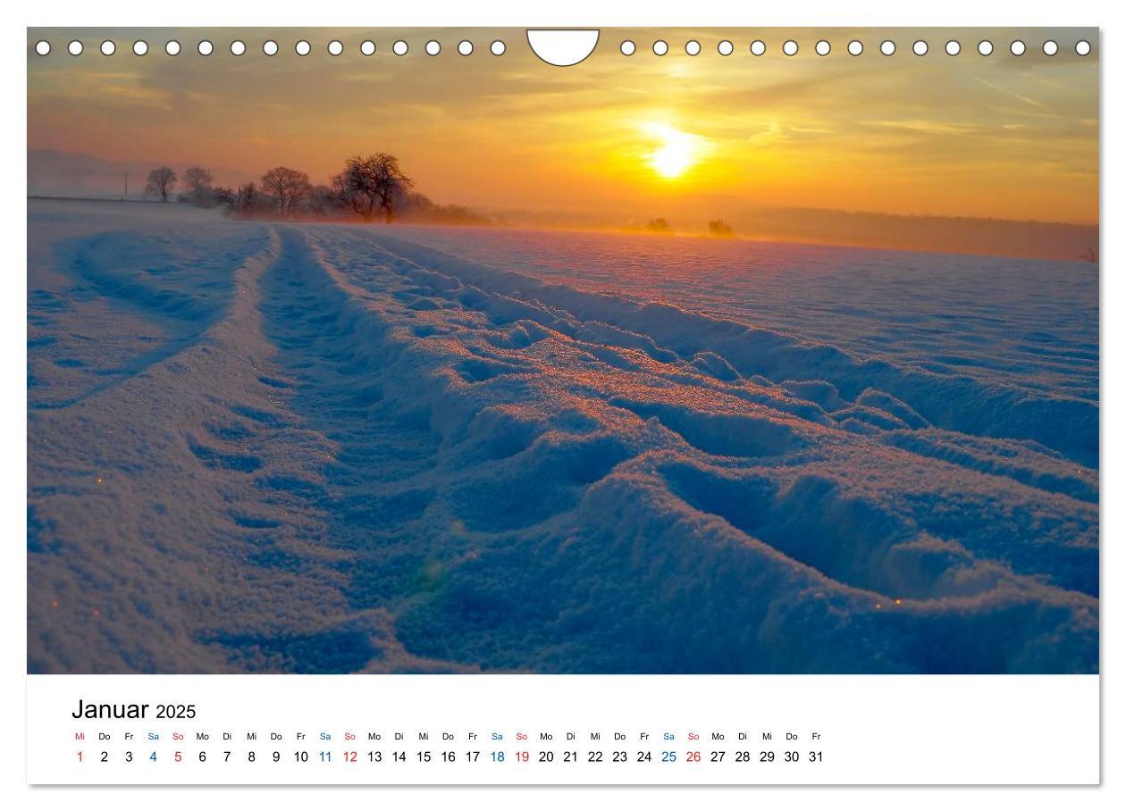 Bild: 9783435780471 | Felder und Wiesen (Wandkalender 2025 DIN A4 quer), CALVENDO...