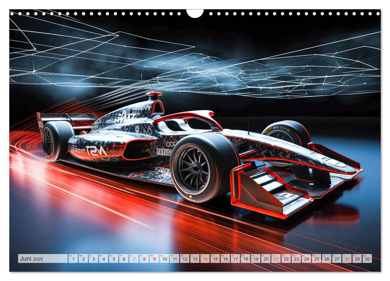 Bild: 9783383888632 | Formel E Phantasien (Wandkalender 2025 DIN A3 quer), CALVENDO...