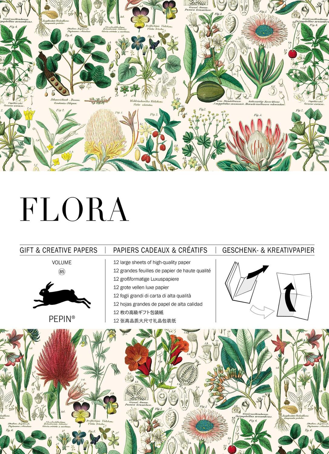 Cover: 9789460090974 | Flora | Gift &amp; Creative Paper Book Vol. 85 | Pepin Van Roojen | Buch