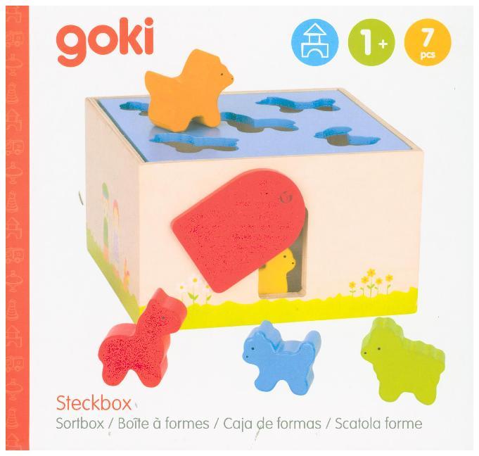 Cover: 4013594586658 | Steckbox Bauernhoftiere | goki | Spiel | Auf Karte | 58665 | Deutsch