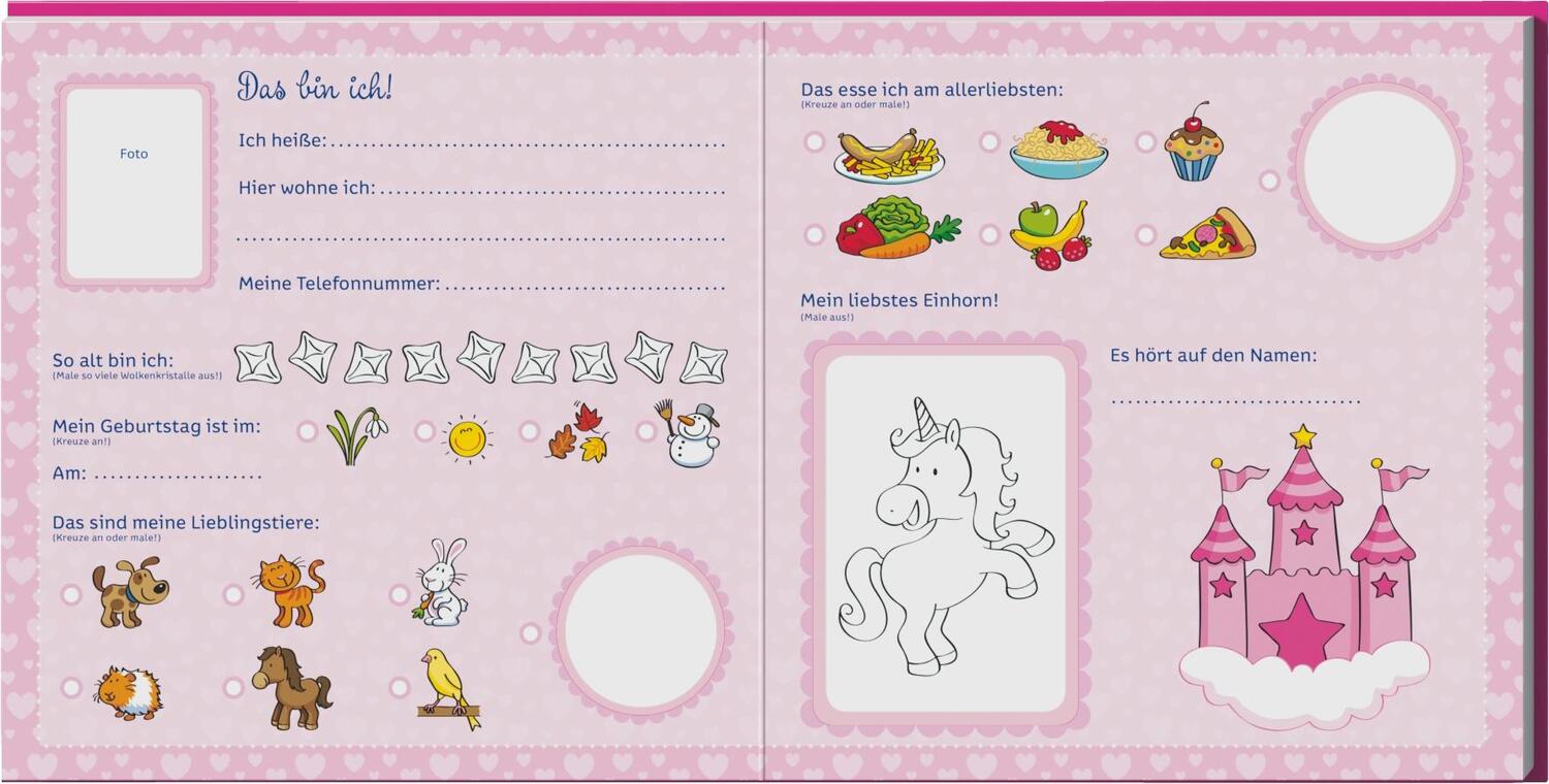 Bild: 9783869141343 | Einhorn Glitzerglück - Meine Kindergarten-Freunde | Stephanie Roehe