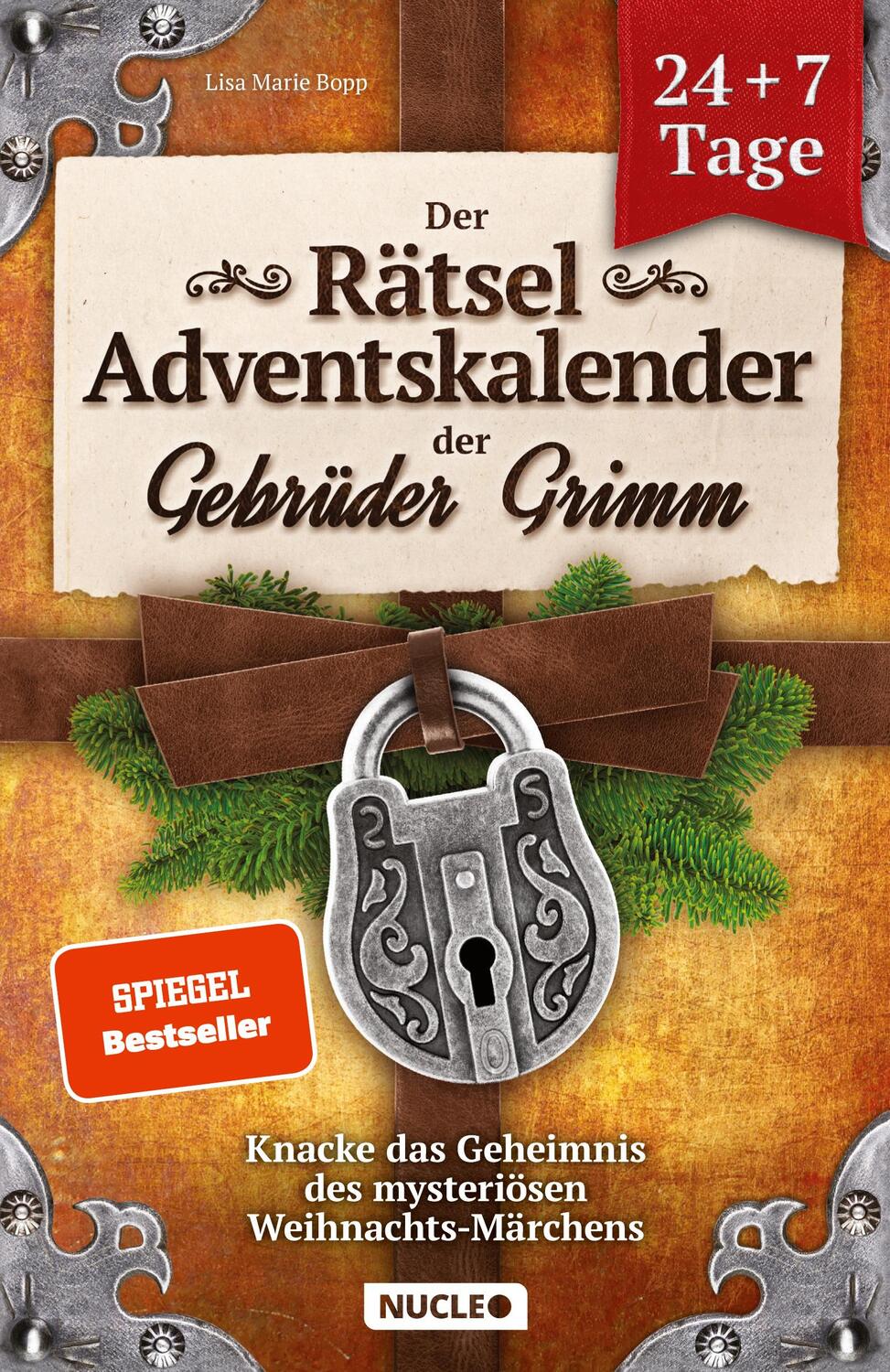 Cover: 9783985610518 | Der Rätsel-Adventskalender der Gebrüder Grimm | Lisa Marie Bopp | Buch