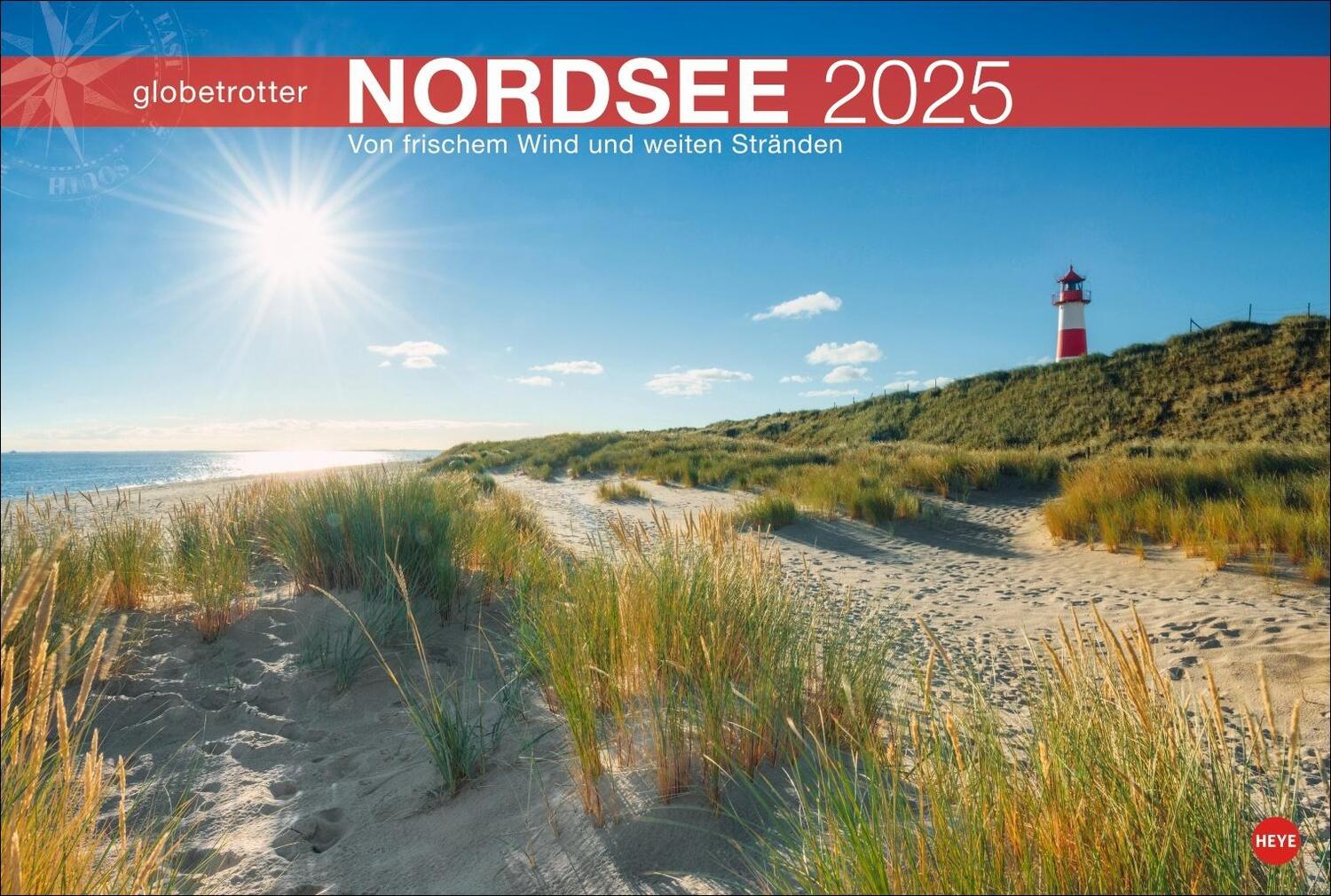 Cover: 9783756404827 | Nordsee Globetrotter Kalender 2025 - Von frischem Wind und weiten...