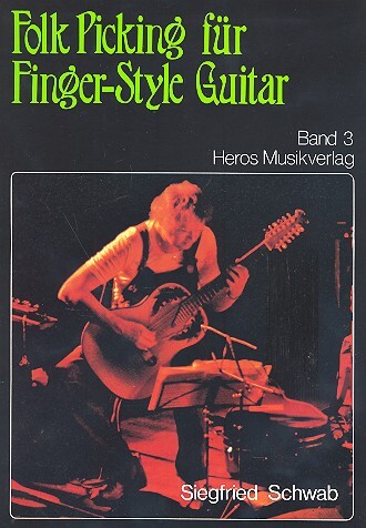 Cover: 9790500499275 | Folk-Picking Band 3 für Fingerstyle-Guitar | Siegfried Schwab
