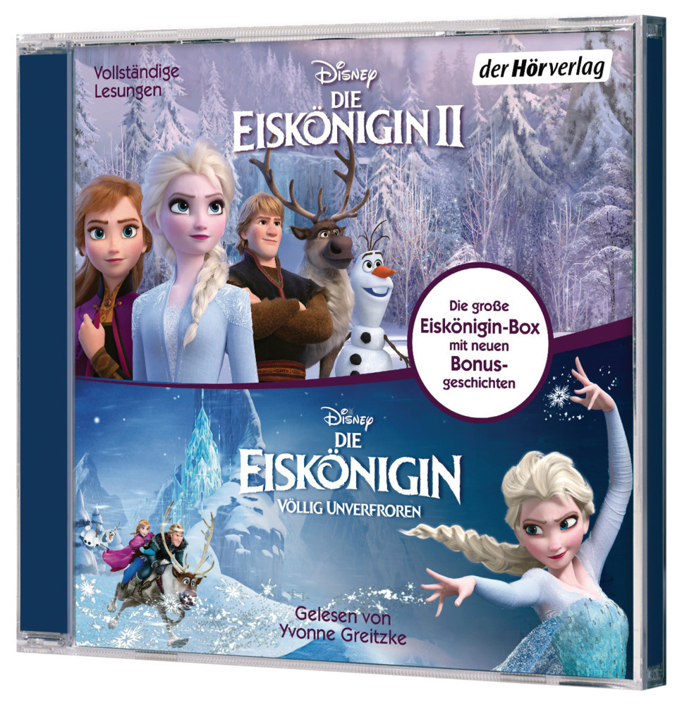 Cover: 9783844540826 | Die Eiskönigin - völlig unverfroren &amp; Die Eiskönigin 2, 1 Audio-CD,...
