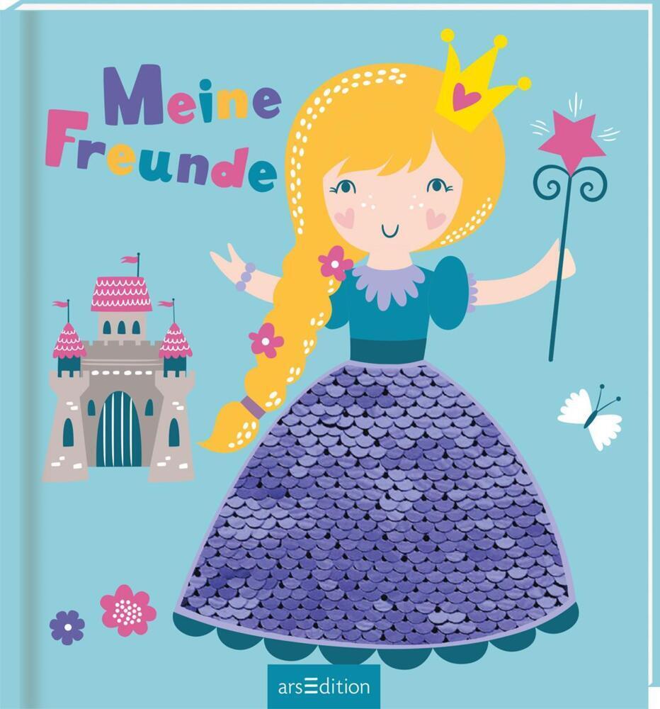 Cover: 4014489125082 | Meine Freunde - Prinzessin (mit Wendepailletten) | Buch | Deutsch
