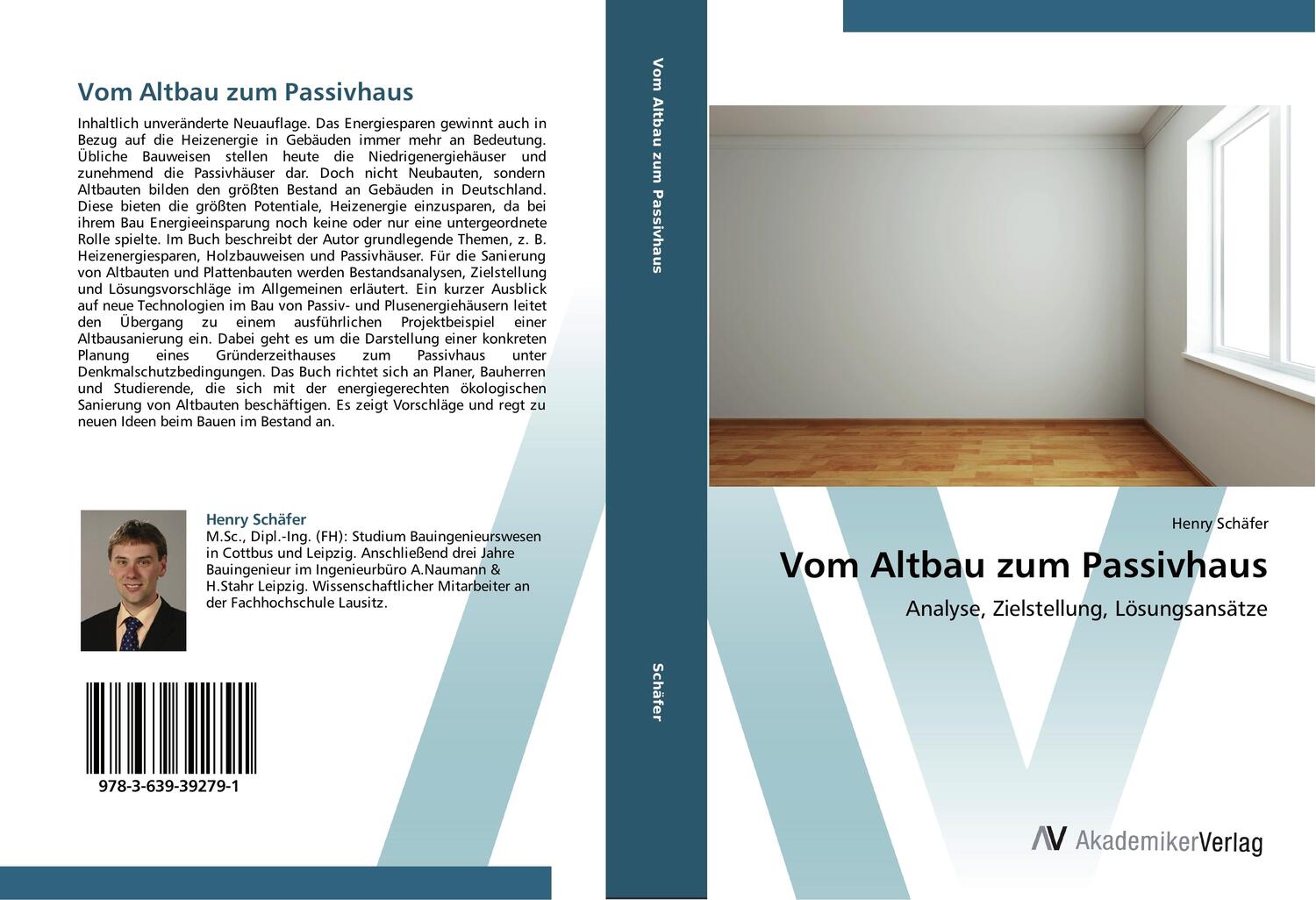 Cover: 9783639392791 | Vom Altbau zum Passivhaus | Analyse, Zielstellung, Lösungsansätze