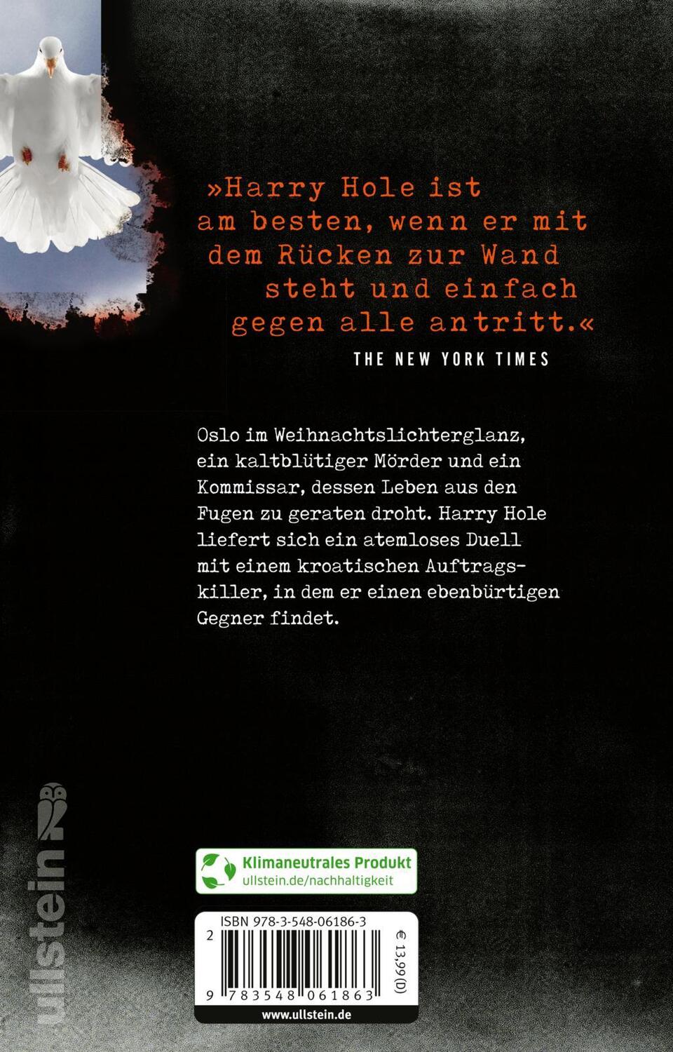 Rückseite: 9783548061863 | Erlöser | Kriminalroman | Jo Nesbø | Taschenbuch | 512 S. | Deutsch