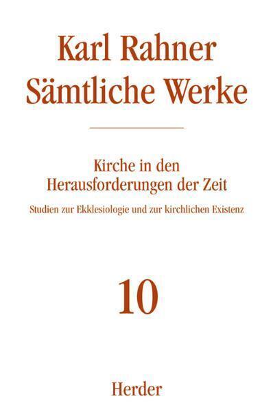 Cover: 9783451237102 | Karl Rahner Sämtliche Werke | Karl Rahner | Buch | Deutsch | Benziger