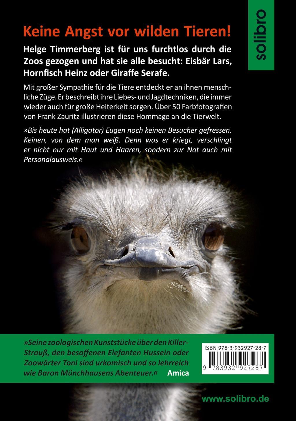 Bild: 9783932927287 | Timmerbergs Tierleben | Helge Timmerberg | Taschenbuch | 143 S. | 2015