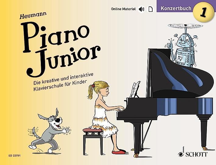 Cover: 9783795700546 | Piano Junior: Konzertbuch 1 | Hans-Günter Heumann | Broschüre | 2018