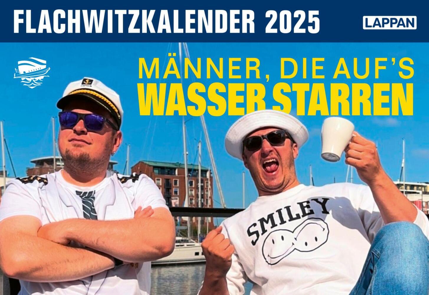 Cover: 9783830321996 | Männer, die aufs Wasser starren - Flachwitzkalender 2025 | starren