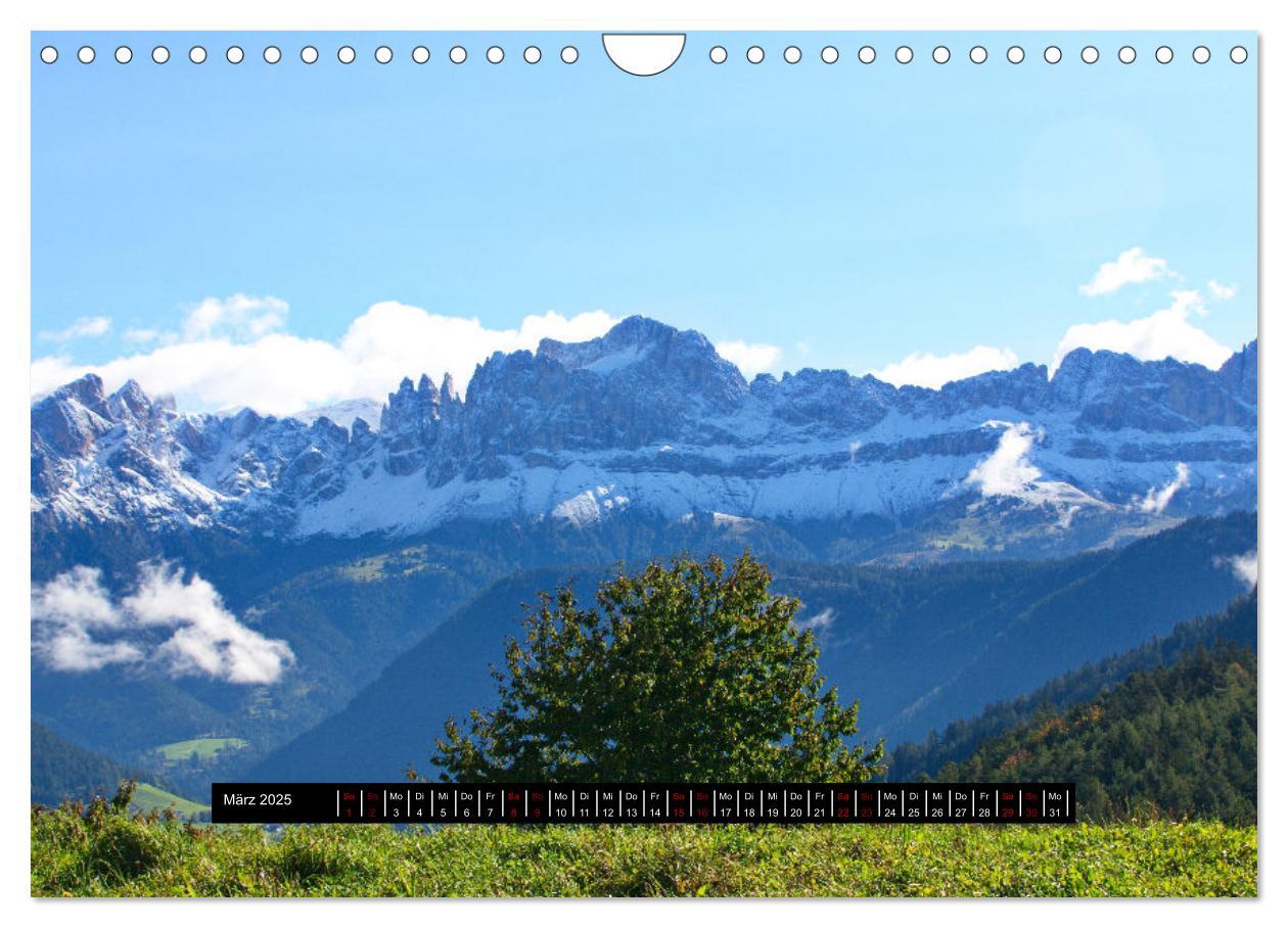 Bild: 9783435072392 | Dolomiten - Latemar und Rosengarten (Wandkalender 2025 DIN A4...