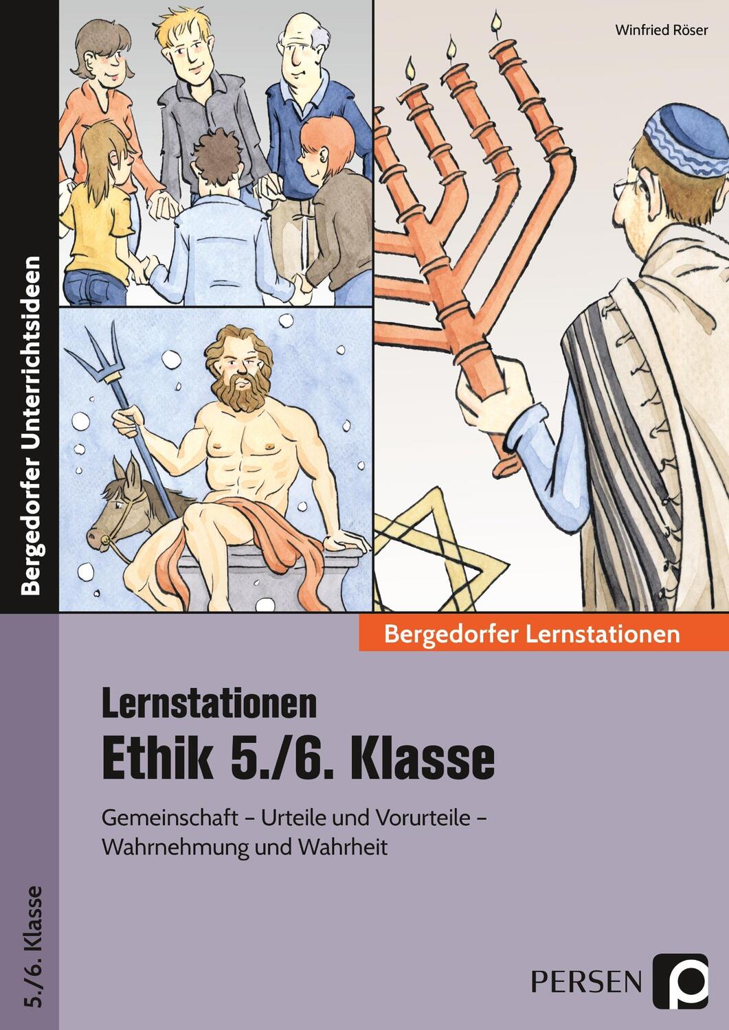 Cover: 9783403233282 | Stationenlernen Ethik 5./6. Klasse | Winfried Röser | Taschenbuch