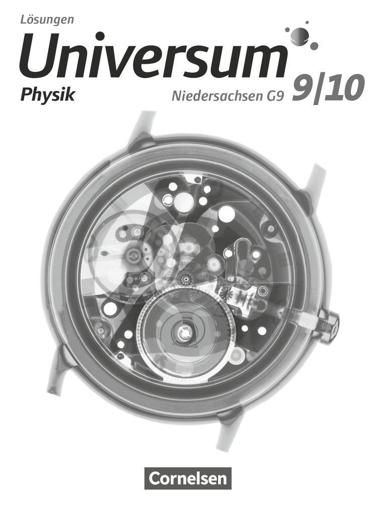 Cover: 9783064200920 | Universum Physik 9./10. Schuljahr - Niedersachsen G9 - Lösungen zum...