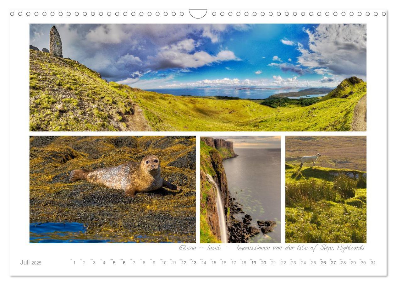 Bild: 9783435822591 | Sehnsucht Schottland (Wandkalender 2025 DIN A3 quer), CALVENDO...