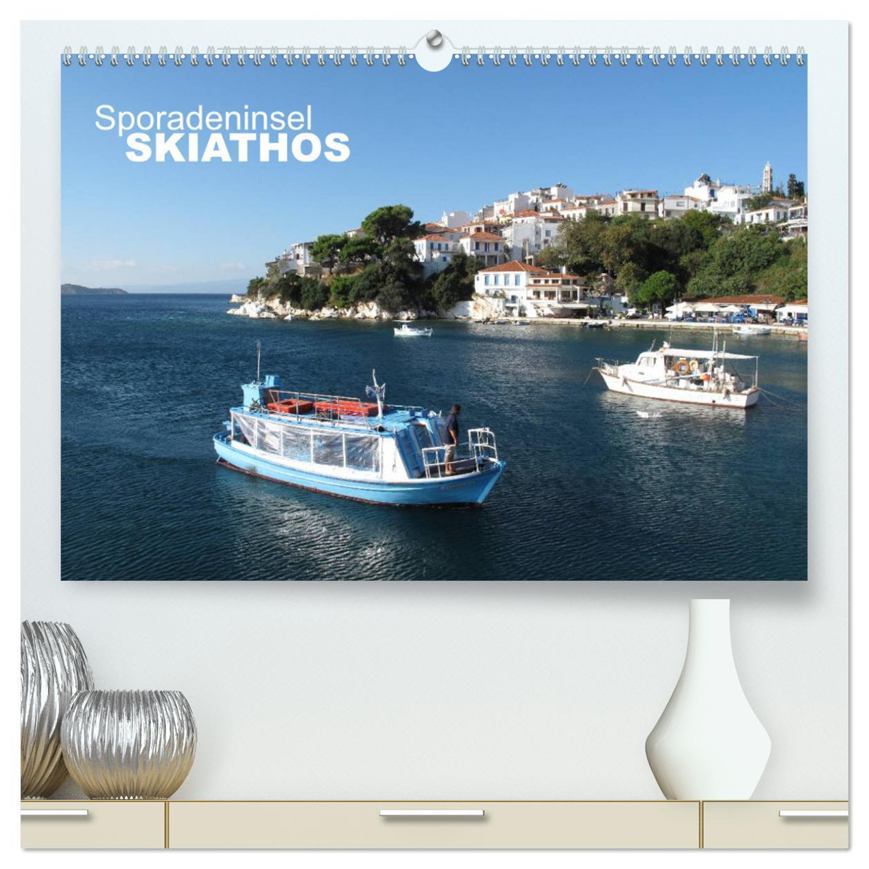 Cover: 9783435489022 | Sporadeninsel Skiathos (hochwertiger Premium Wandkalender 2025 DIN...