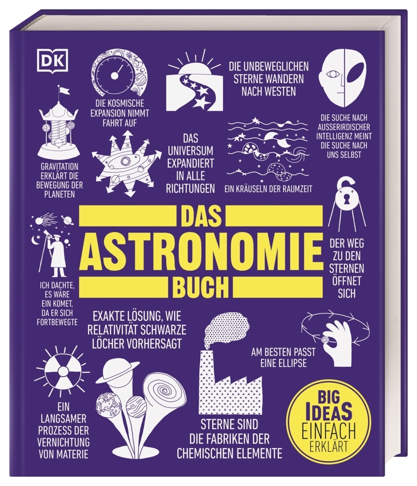 Cover: 9783831034406 | Das Astronomie-Buch | Wichtige Theorien einfach erklärt | DK Verlag