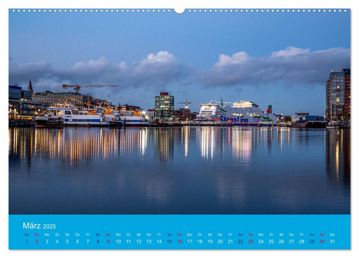 Bild: 9783435084104 | An der Kieler Förde (Wandkalender 2025 DIN A2 quer), CALVENDO...