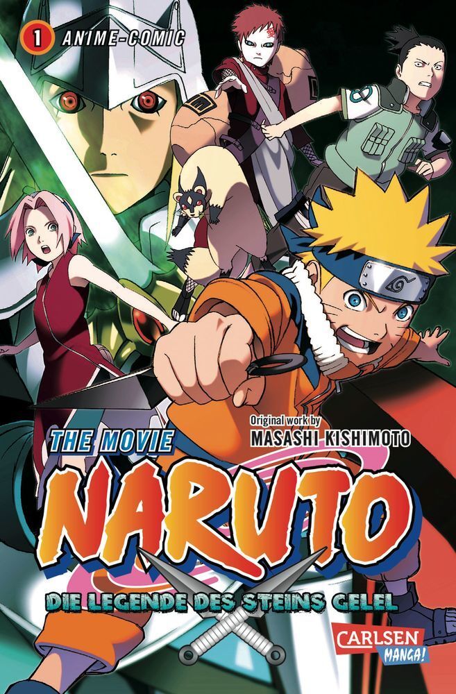 Cover: 9783551773975 | Naruto - The Movie: Die Legende des Steins Gelel. Bd.1 | Anime-Comic